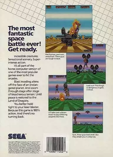 Image n° 8 - screenshots  : Space Harrier